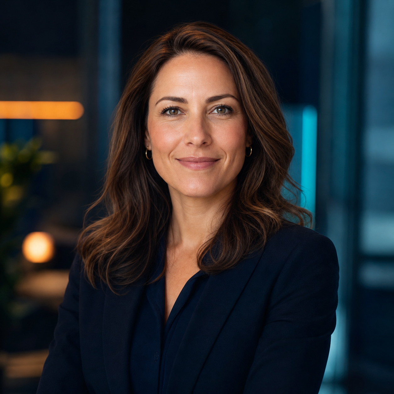 Porträt von Emma Larsen